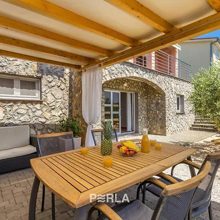 House Sea View With Pool On Krk Island, Beatiful