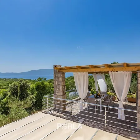 House Sea View With Pool On Krk Island, Beatiful