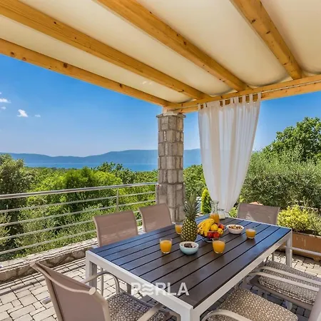 House Sea View With Pool On Krk Island, Beatiful Πανσιόν Vrh (Krk)