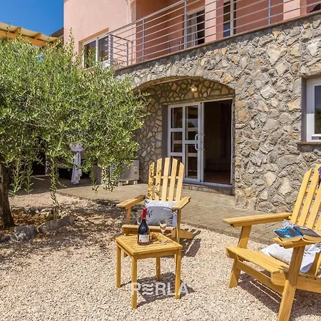 Gasthof House Sea View With Pool On Krk Island, Beatiful Vrh (Krk)