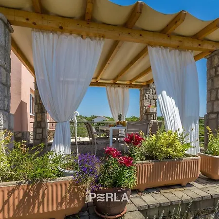 House Sea View With Pool On Krk Island, Beatiful Gasthof