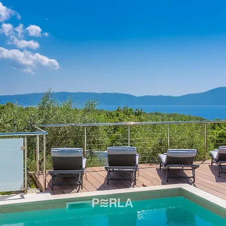 House Sea View With Pool On Krk Island, Beatiful Πανσιόν Vrh (Krk)