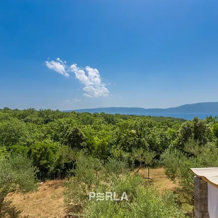 Πανσιόν House Sea View With Pool On Krk Island, Beatiful Vrh (Krk)