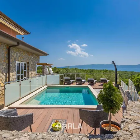 Πανσιόν House Sea View With Pool On Krk Island, Beatiful 3*