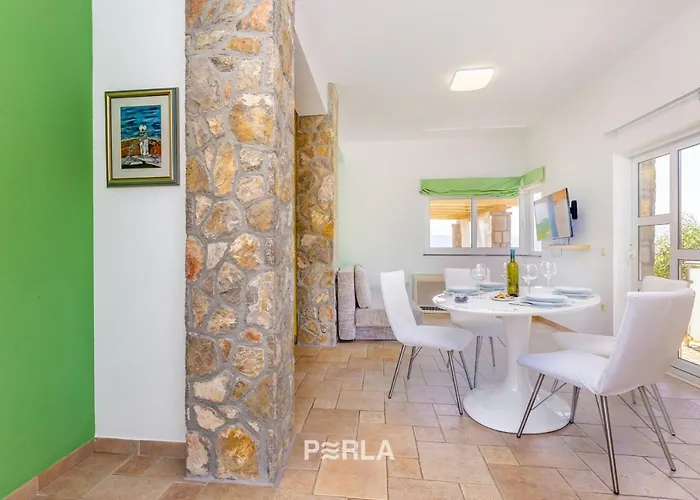 House Sea View With Pool On Krk Island, Beatiful 3* Vrh (Krk)
