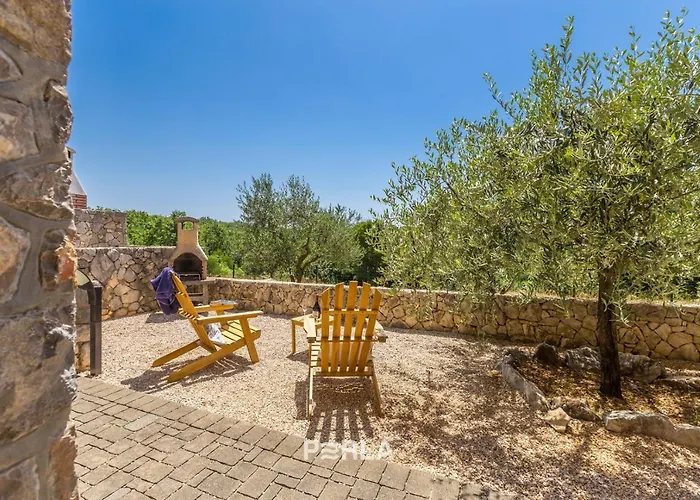 House Sea View With Pool On Krk Island, Beatiful Vrh (Krk)