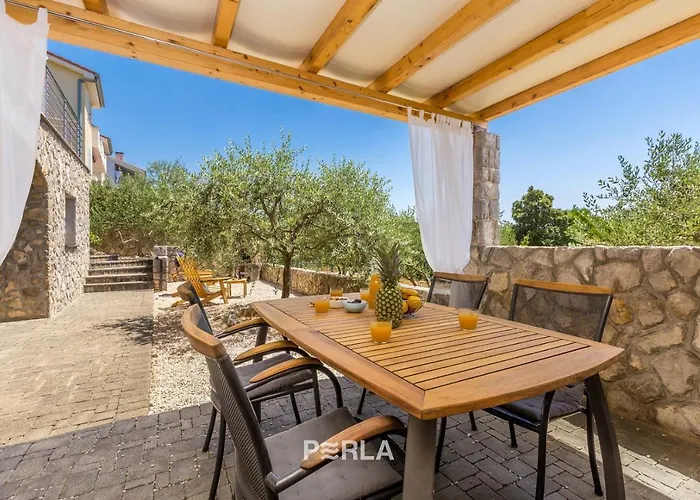 House Sea View With Pool On Krk Island, Beatiful 3*