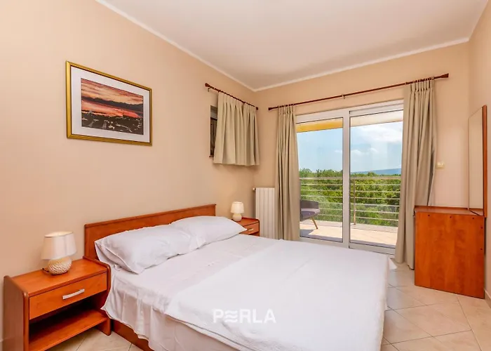 House Sea View With Pool On Krk Island, Beatiful 3*