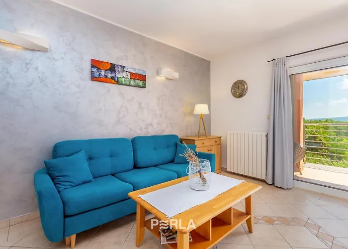 House Sea View With Pool On Krk Island, Beatiful 3* Vrh (Krk)