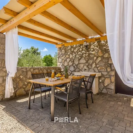 House Sea View With Pool On Krk Island, Beatiful Vrh (Krk)