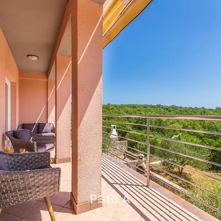 House Sea View With Pool On Krk Island, Beatiful Pensiune Vrh (Krk)