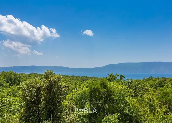 House Sea View With Pool On Krk Island, Beatiful 3* Vrh (Krk)