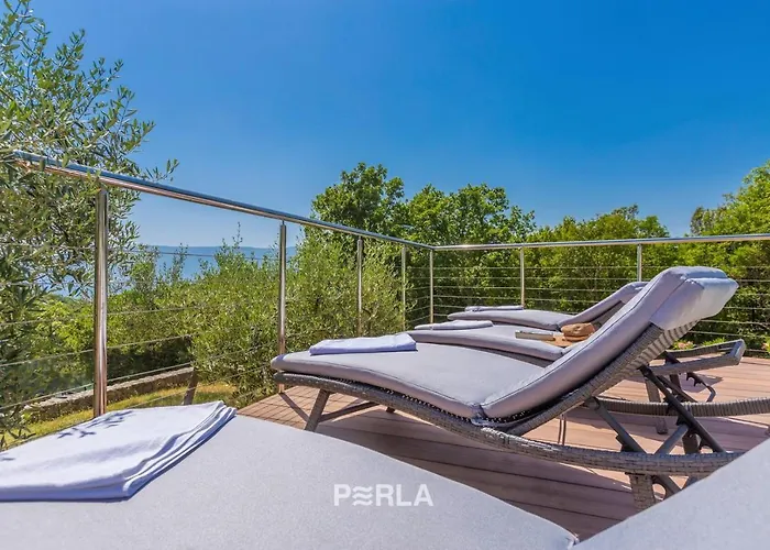 House Sea View With Pool On Krk Island, Beatiful 3* Vrh (Krk)